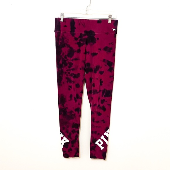 PINK Victoria's Secret Pants - PINK Victoria’s Secret Tie Dye Logo Leggings